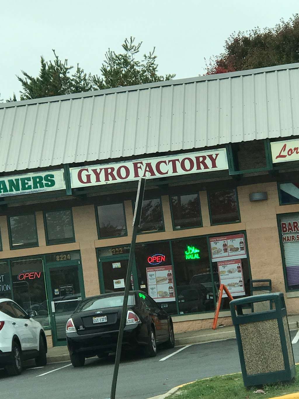 Gyro Factory | 2858, 8222 Gunston Corner Ln, Lorton, VA 22079, USA | Phone: (703) 495-9777