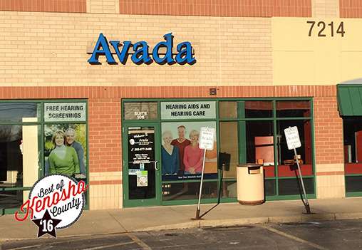 Avada Hearing Care Centers | 7214 Green Bay Rd Suite 106, Kenosha, WI 53142, USA | Phone: (262) 671-3732