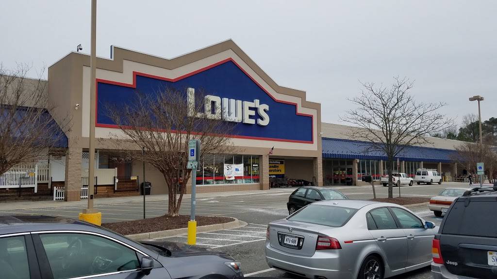 Lowes Home Improvement | 8001 Brook Rd, Richmond, VA 23227, USA | Phone: (804) 261-4501