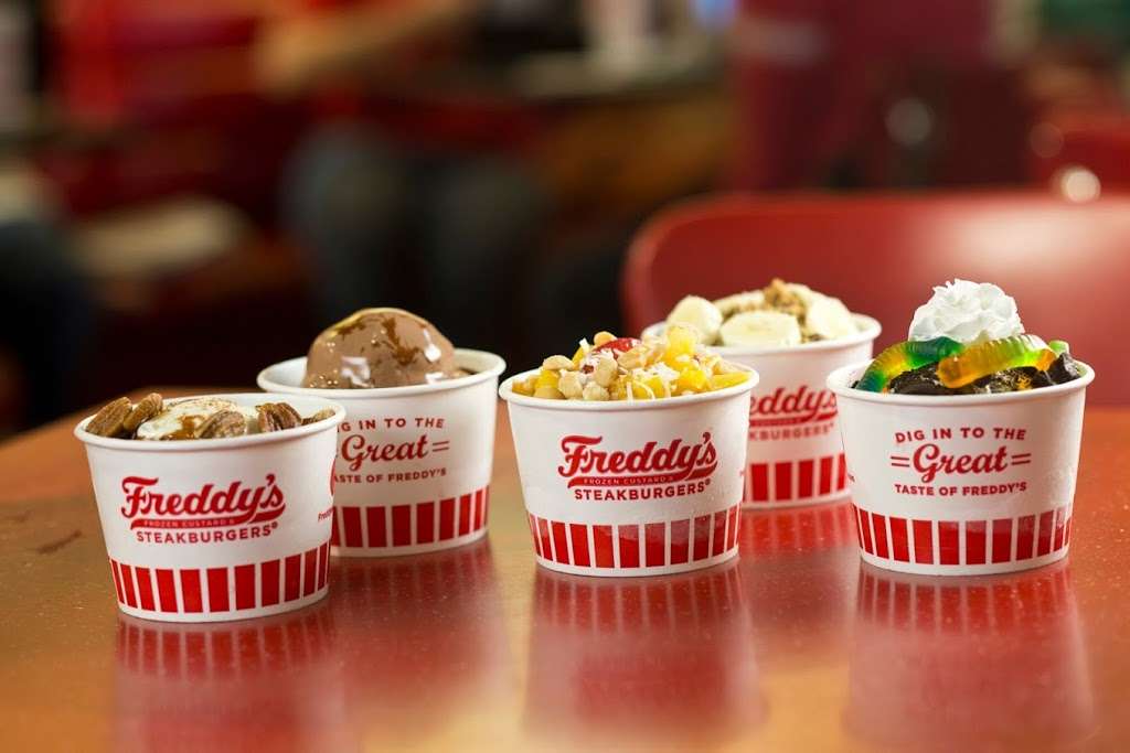 Freddys Frozen Custard & Steakburgers | 3476 W Frye Rd, Chandler, AZ 85226, USA | Phone: (480) 857-8815