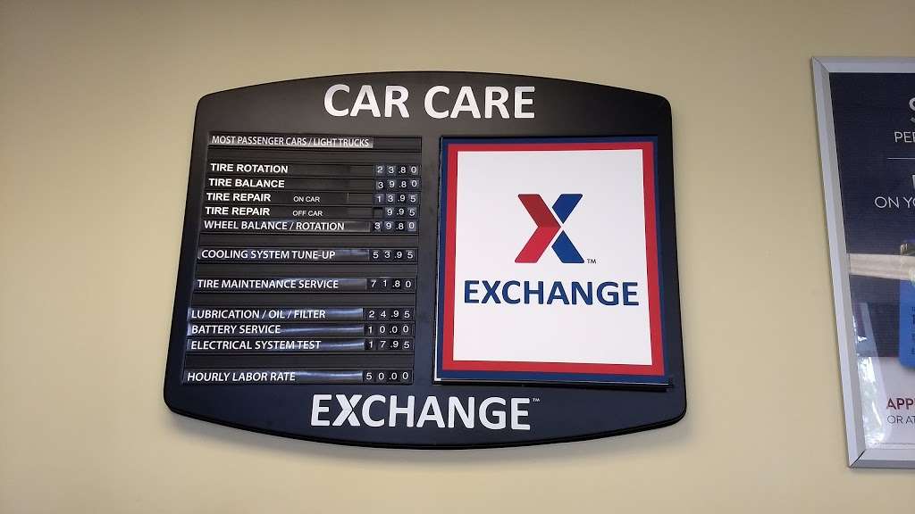 Exchange Car Care Center | 1639, Barksdale St, Hanscom AFB, MA 01731, USA | Phone: (781) 225-3982