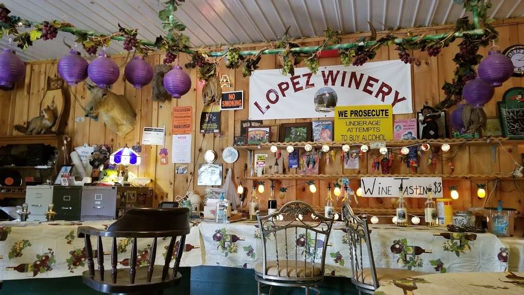 Lopez Winery & Vineyard | 44 Winery Rd, Lopez, PA 18628, USA | Phone: (570) 928-7897