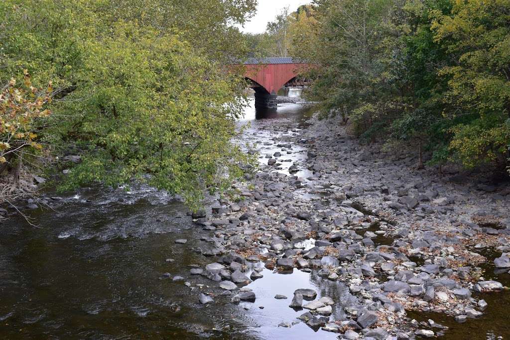 The Tohickon Creek At the Point Pleasant Bridge | River Rd, Pipersville, PA 18947, USA