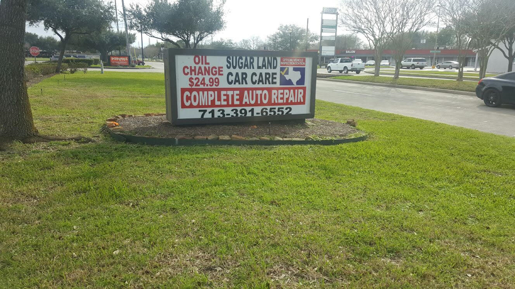 Sugar Land Car Care | 1210 Eldridge Rd, Sugar Land, TX 77478, USA | Phone: (713) 391-6552