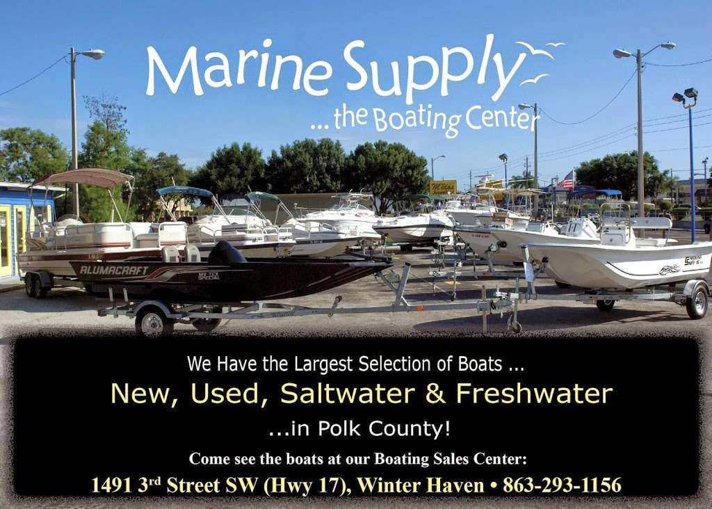 Marine Supply, the Boating Center | 717 6th St SW, Winter Haven, FL 33880, USA | Phone: (863) 293-1156