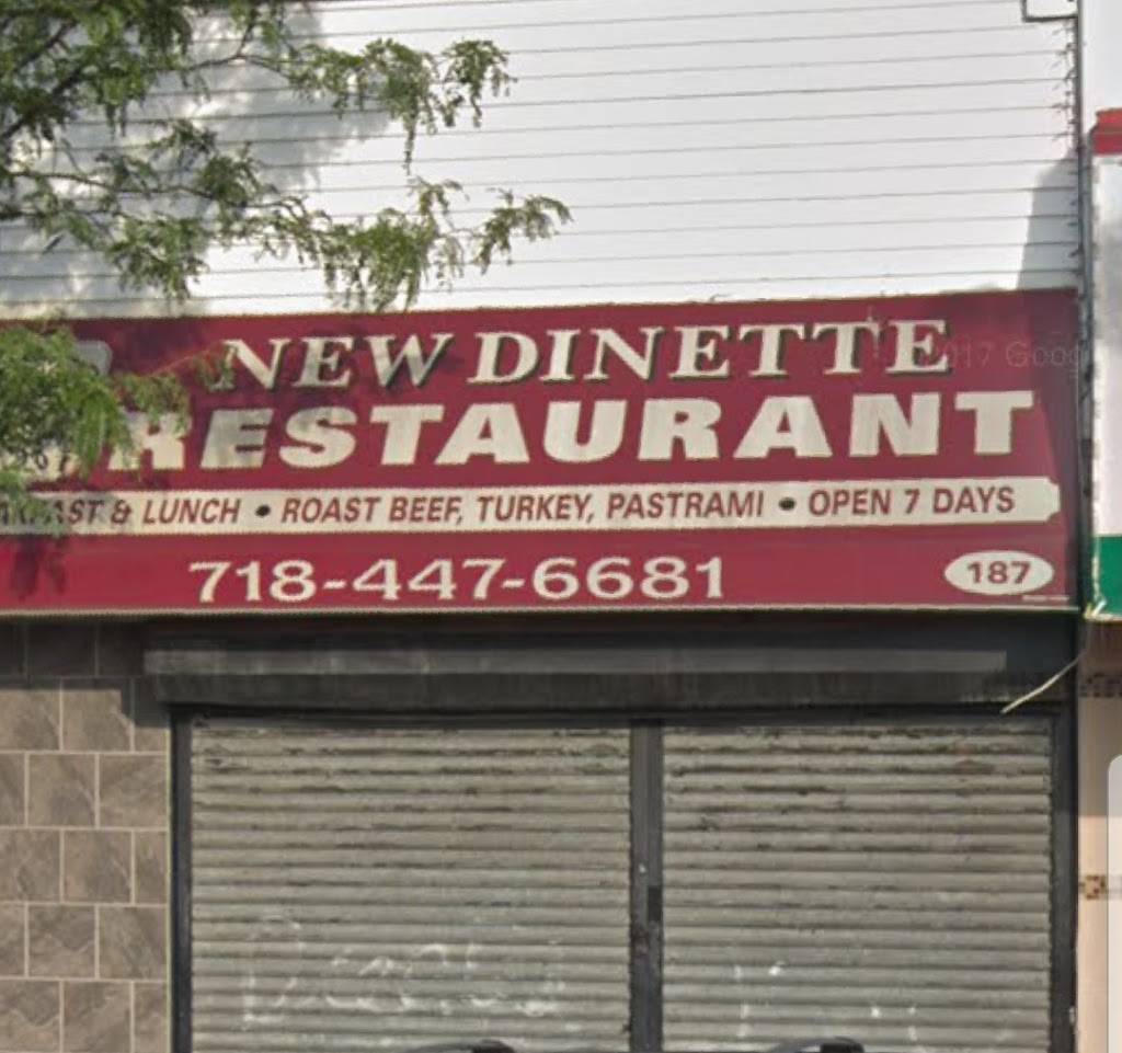 New Dinette Restaurant | 187 Port Richmond Ave, Staten Island, NY 10302, USA | Phone: (718) 447-6681