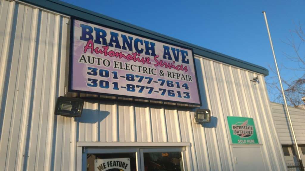 Branch Avenue Auto Services | 8014 Old Branch Ave, Clinton, MD 20735, USA | Phone: (301) 877-7613