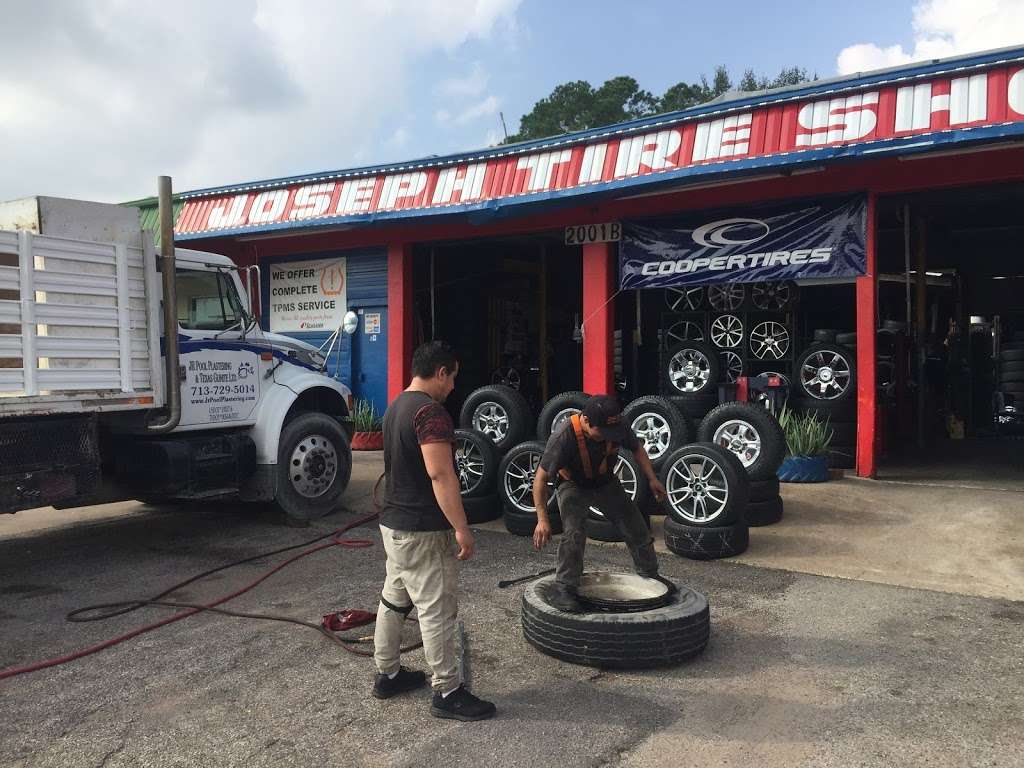 Joseph Tire Shop | N., 2001 Gessner Rd, Houston, TX 77080, USA | Phone: (832) 516-9807