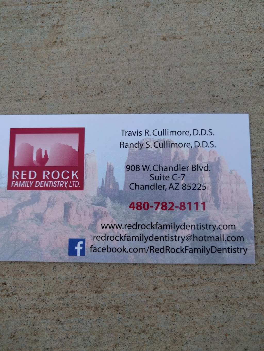 Red Rock Family Dentistry | 908 W Chandler Blvd # C-7, Chandler, AZ 85225, USA | Phone: (480) 782-8111