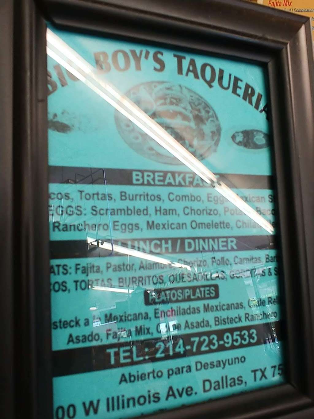 Big Boys Taqueria | 4500 W Illinois Ave, Dallas, TX 75211, USA | Phone: (214) 339-7434