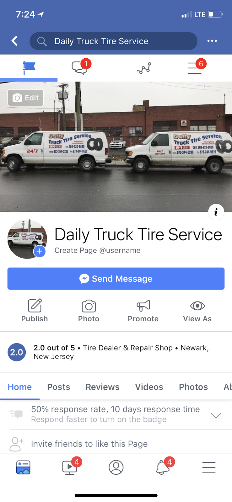 Daily Truck Tire Services Inc | 480 Wilson Ave, Newark, NJ 07105, USA | Phone: (973) 344-5200