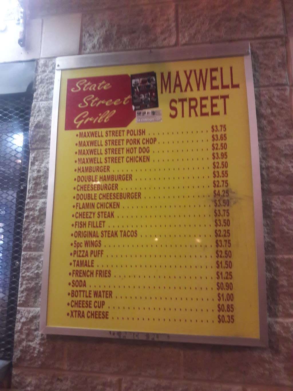 Maxwell Street Grill | 7445 S State St, Chicago, IL 60619, USA | Phone: (773) 487-7445