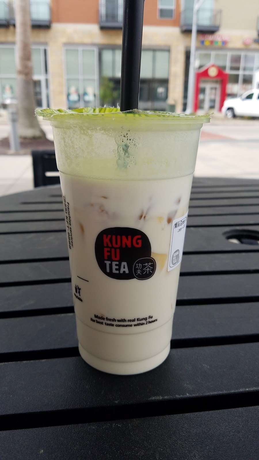 Kung Fu Tea | 11200 Broadway St #1370, Pearland, TX 77584, USA | Phone: (346) 207-7877