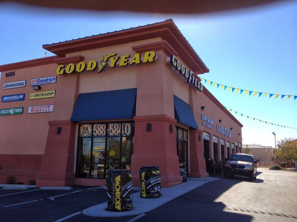 Superior Tire & Service - Goodyear #136 | 9555 W Tropicana Ave, Las Vegas, NV 89147, USA | Phone: (702) 588-5840