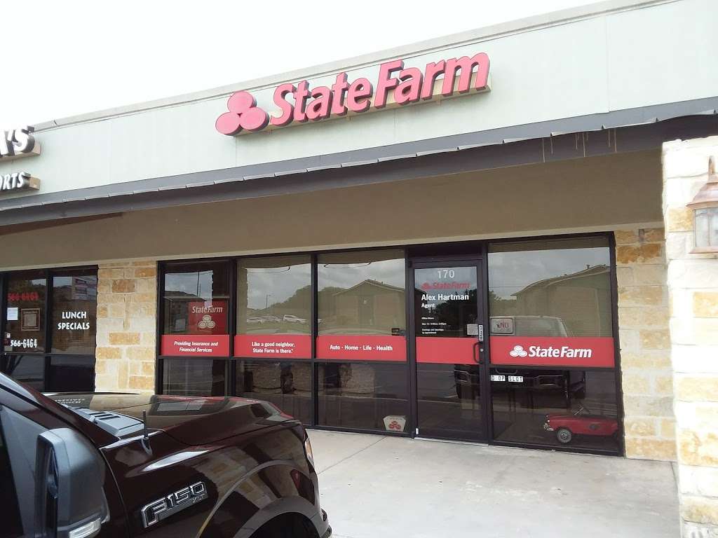 Alex Hartman - State Farm Insurance Agent | 1420 Schertz Pkwy #170, Schertz, TX 78154, USA | Phone: (210) 658-8885