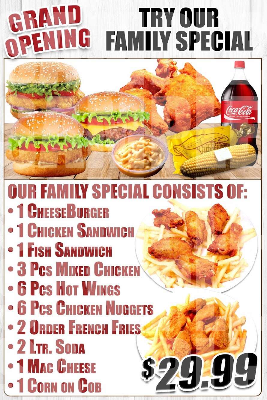 New York Fried Chicken | 450 Rahway Ave, Woodbridge Township, NJ 07095, USA | Phone: (732) 874-5545