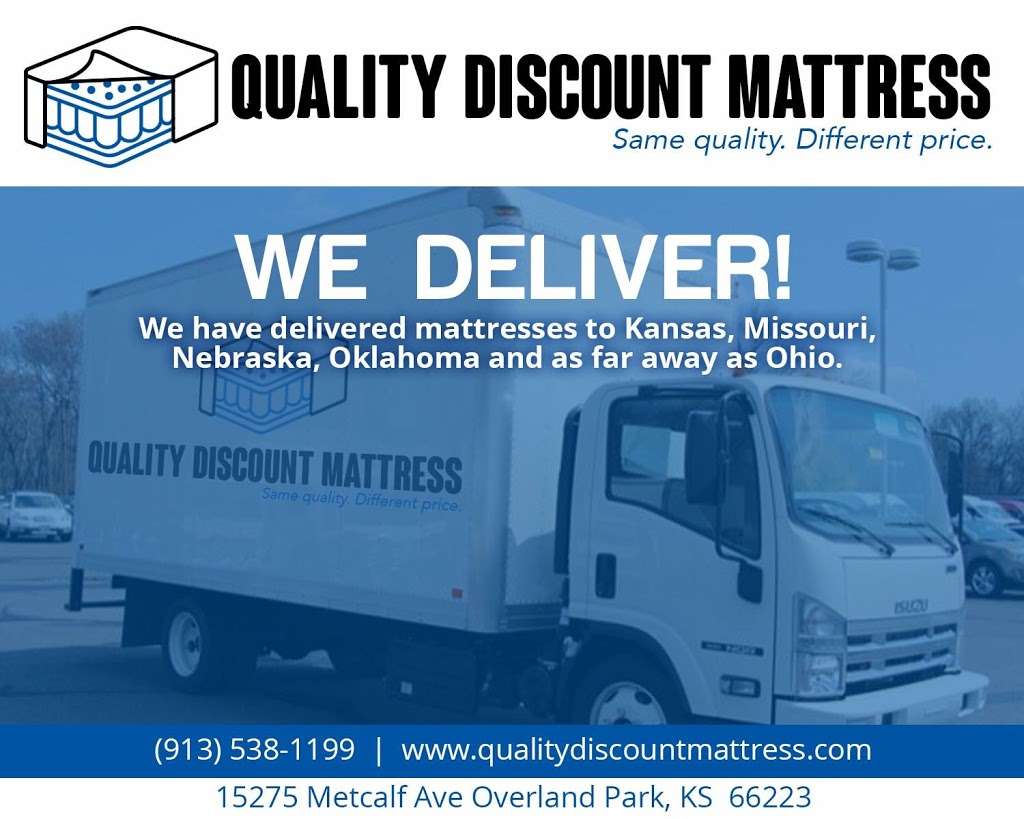 Quality Discount Mattress | 9630, 6812 W 201st Terrace, Bucyrus, KS 66013, USA | Phone: (913) 538-1199