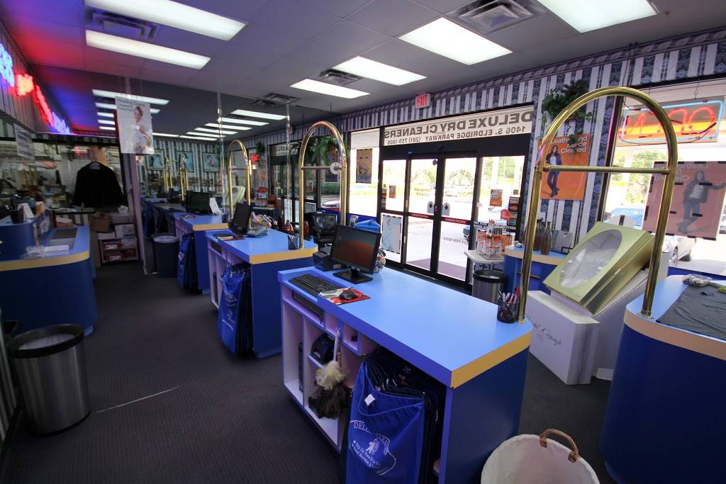 Deluxe Cleaners | 1406 Eldridge Pkwy S, Houston, TX 77077, USA | Phone: (281) 759-1800