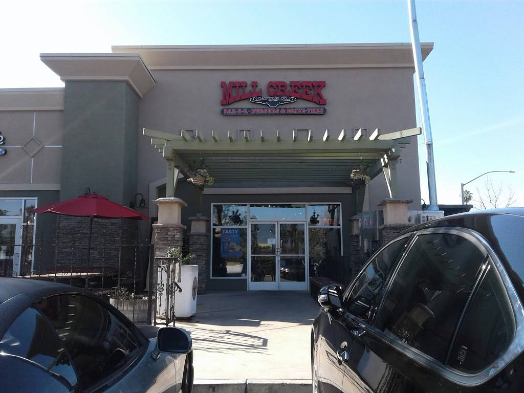 Mill Creek Bar-B-Q & Burgers | 2087 Orange Tree Ln, Redlands, CA 92374, USA | Phone: (909) 798-5757