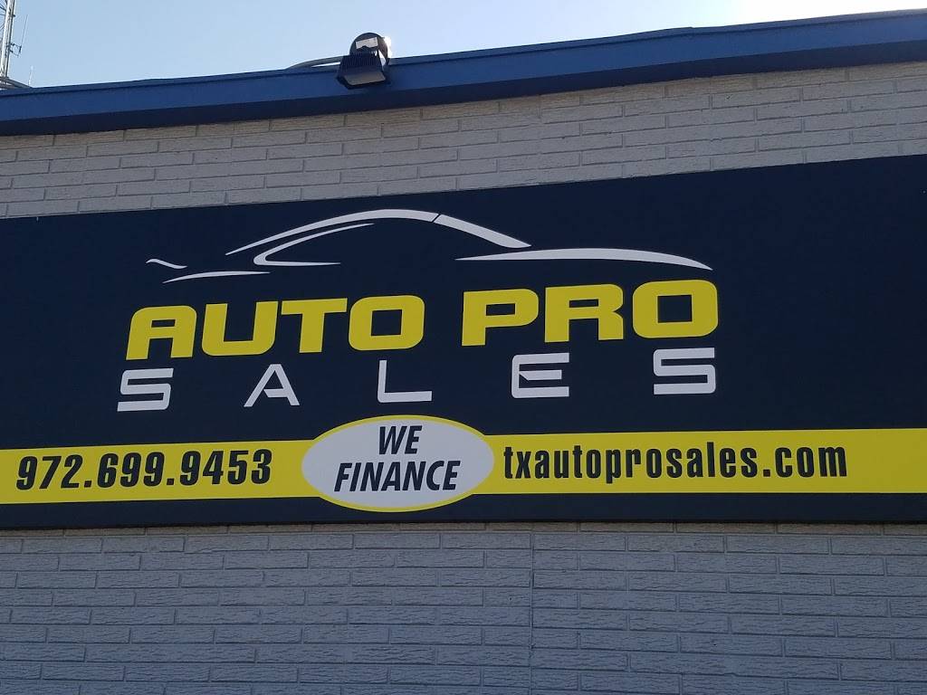 Auto Pro Sales | 13338 Floyd Cir, Dallas, TX 75243, USA | Phone: (972) 699-9453