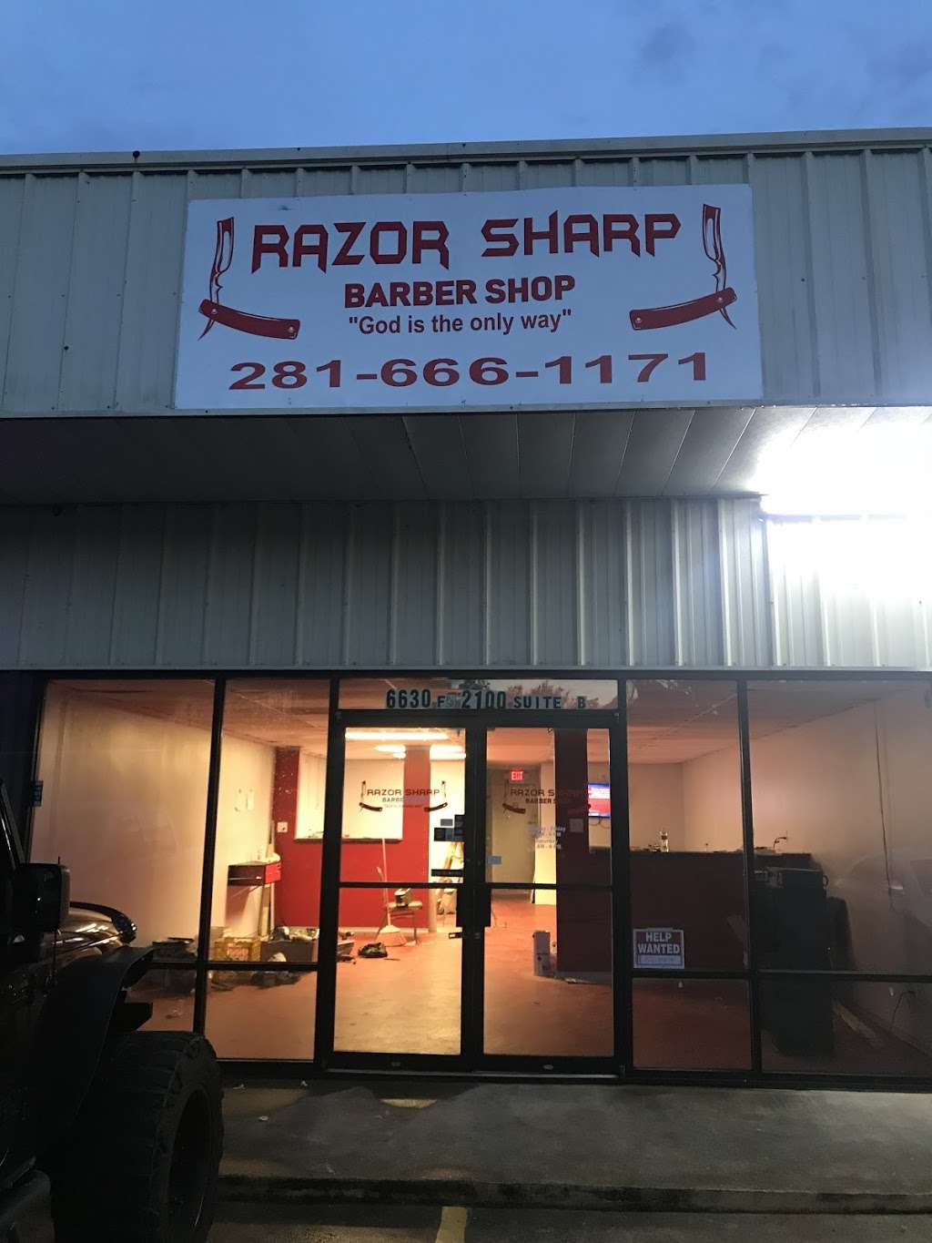 Razor Sharp Barbershop | 6630 fm2100, ste. B, Crosby, TX 77532, USA | Phone: (281) 666-1171