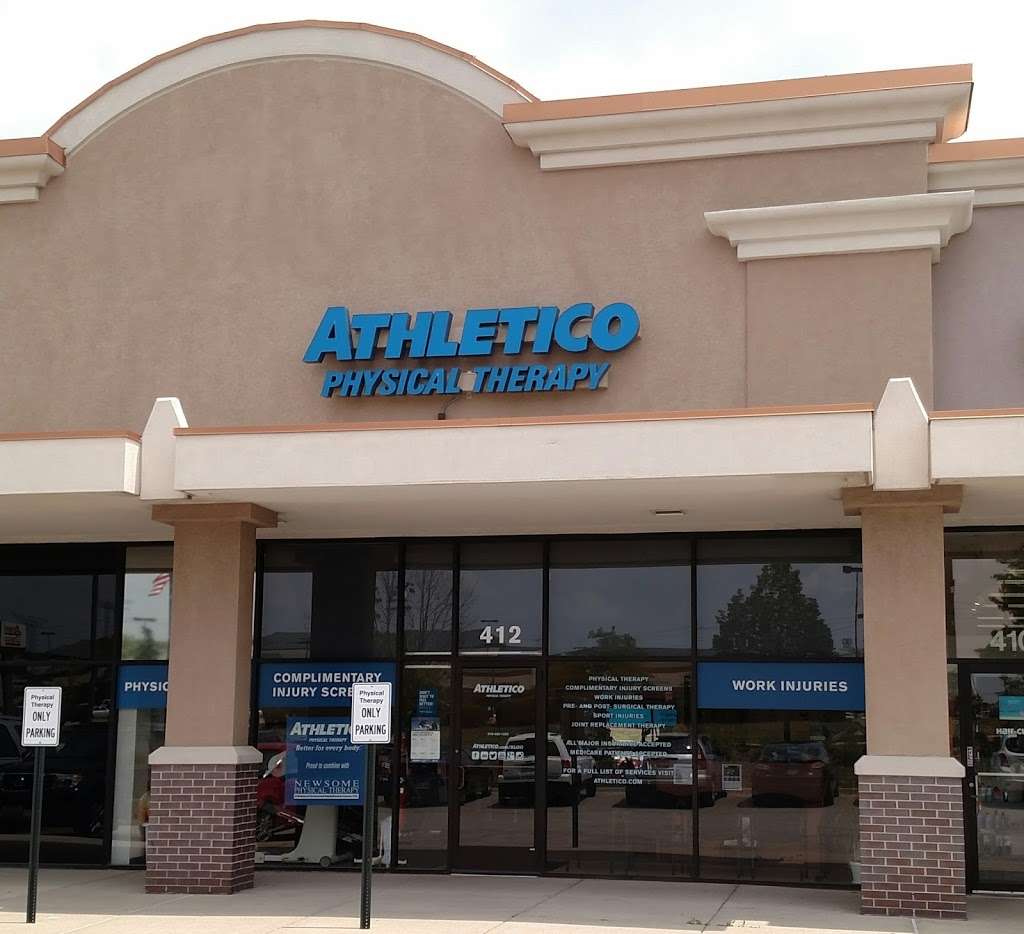 Athletico Physical Therapy - New Lenox West | 412 Nelson Rd, New Lenox, IL 60451, USA | Phone: (815) 462-1333