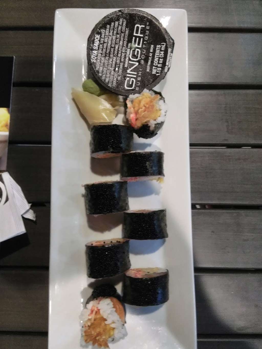 Ginger Sushi Boutique | 241 N Ocean Dr, Deerfield Beach, FL 33441, USA | Phone: (954) 708-2500