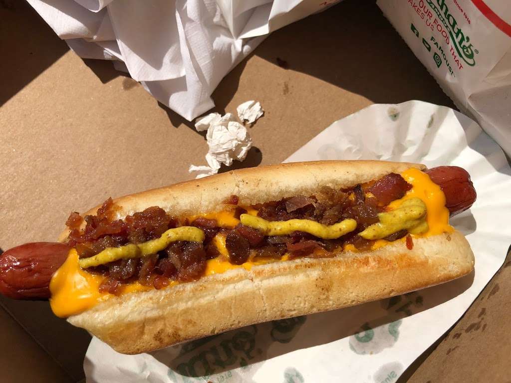 Nathans Famous | 1205 Riegelmann Boardwalk, Brooklyn, NY 11224, USA | Phone: (718) 975-1905