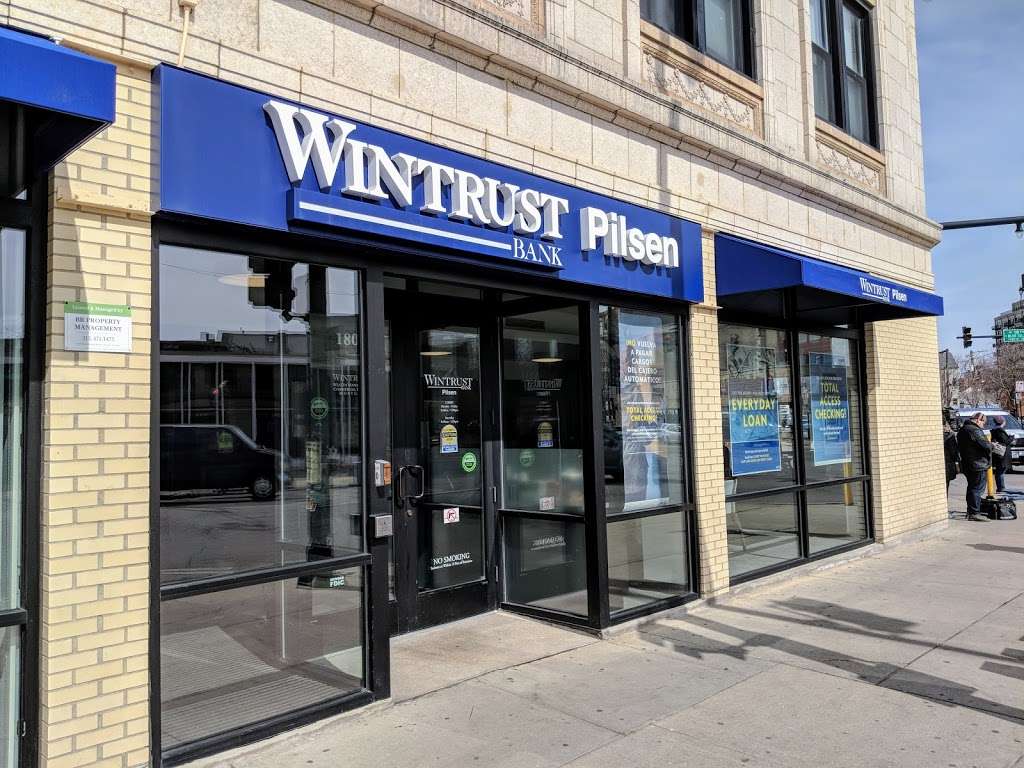 Wintrust Bank - Pilsen | 1800 S Blue Island Ave, Chicago, IL 60608, USA | Phone: (312) 985-5330