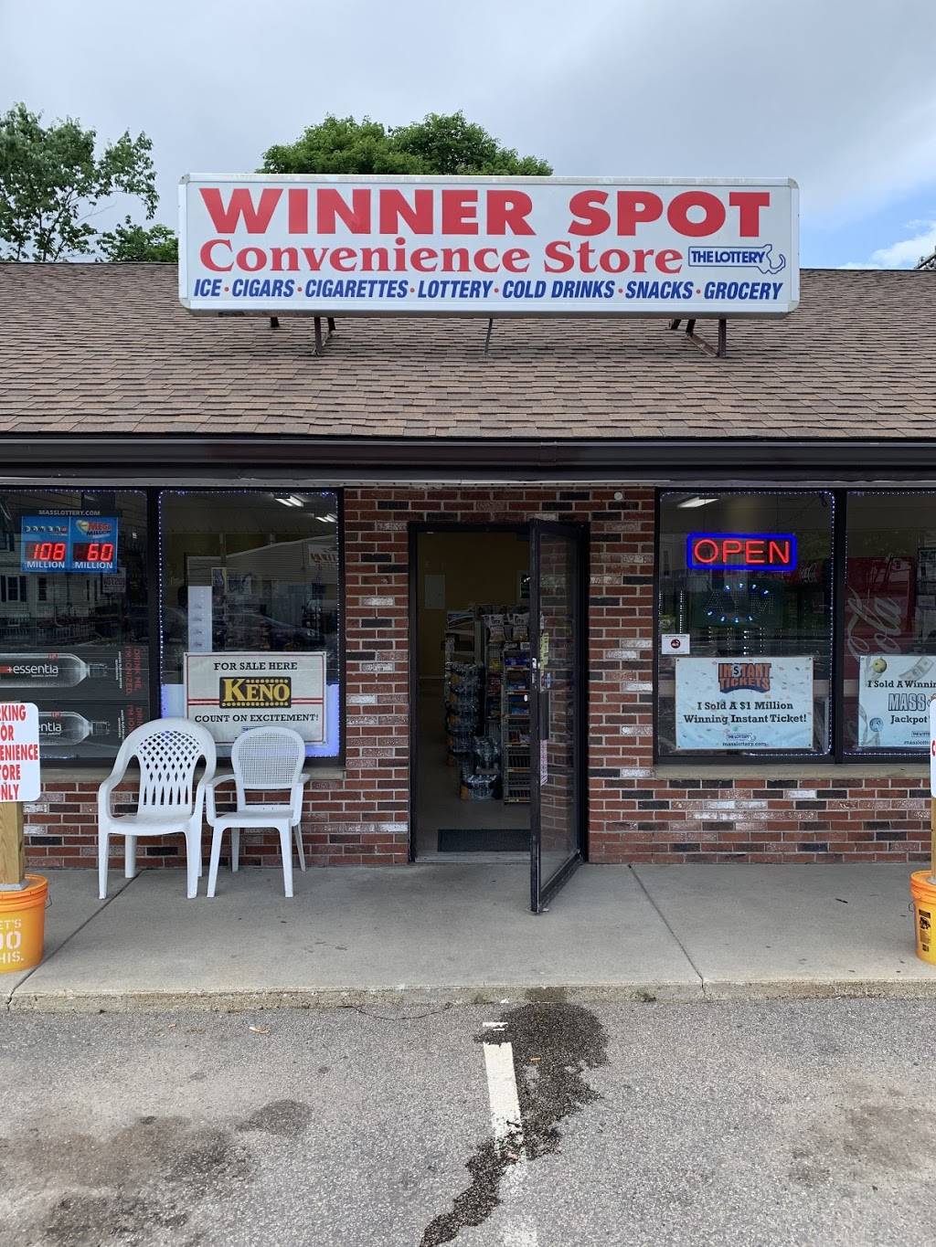 Winner Spot Convenience | 945 Washington St, Stoughton, MA 02072, USA | Phone: (781) 344-5062