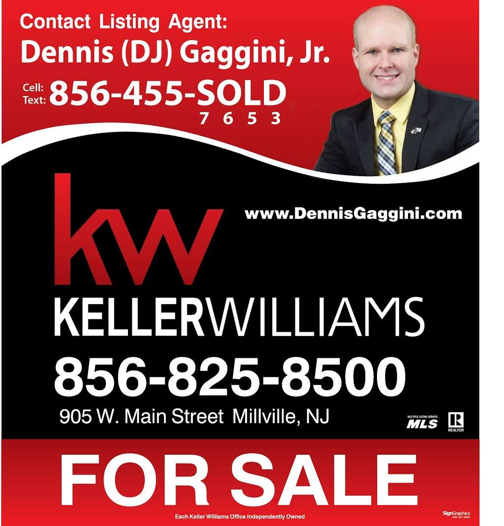 DENNIS GAGGINI, JR., Realtor®, Consultant, Notary at Keller Will | 1103 S Delsea Dr, Vineland, NJ 08360, USA | Phone: (856) 455-7653