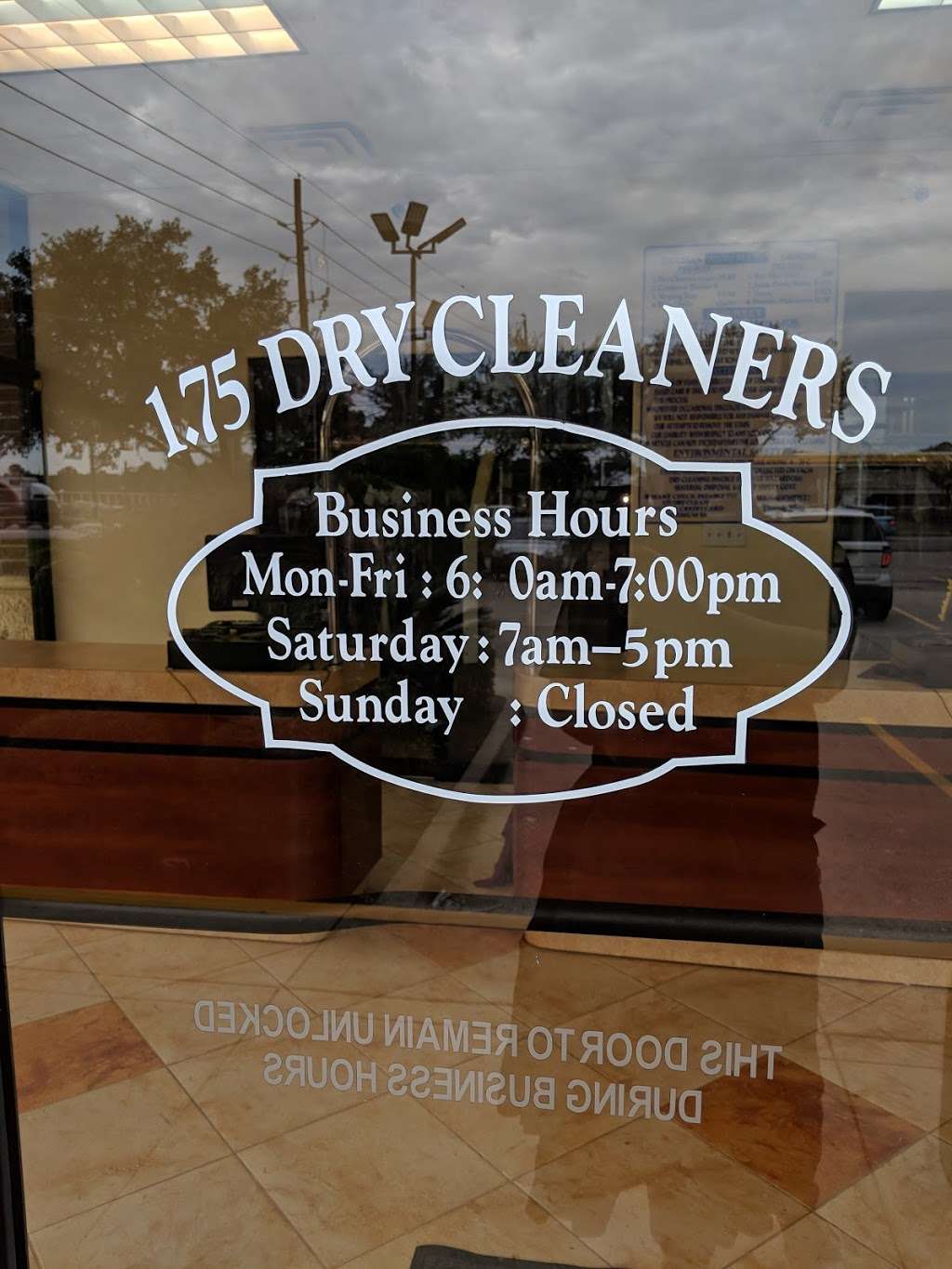 1.75 Dry Cleaners | TX-494 Loop, Kingwood, TX 77339, USA | Phone: (281) 358-7281