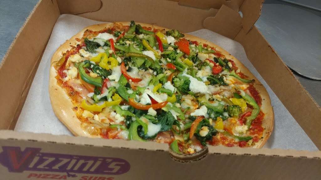 Vizzinis Pizza N Subs | 1370 Cape St Claire Rd, Annapolis, MD 21409, USA | Phone: (410) 757-8600