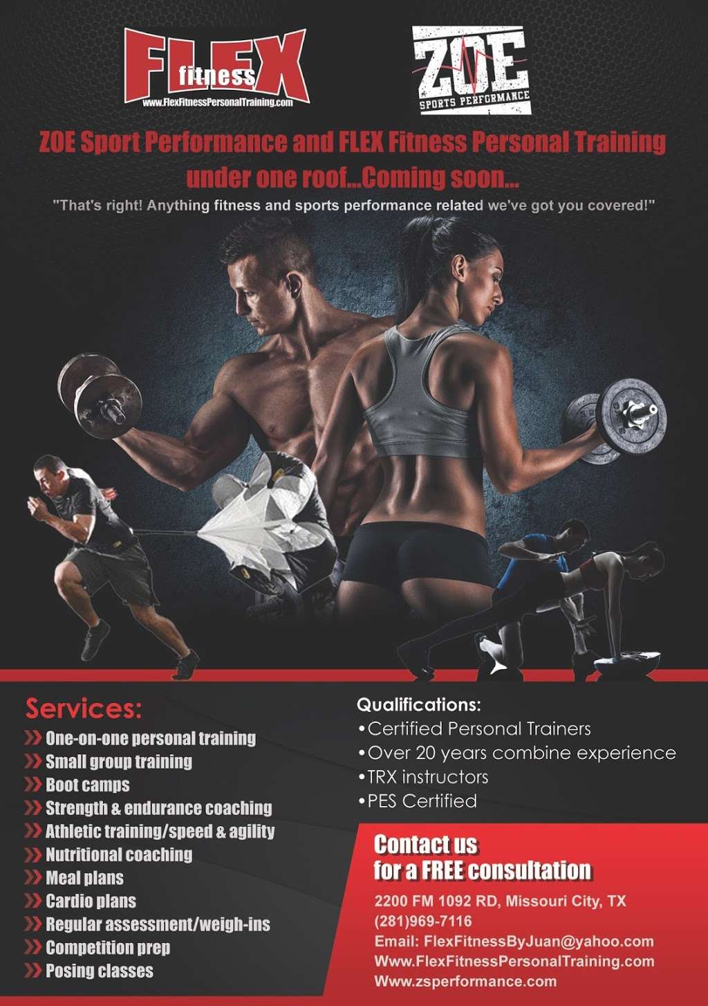 Zoe Sports Performance | 727 Plantation Dr, Richmond, TX 77406, USA | Phone: (281) 660-7127