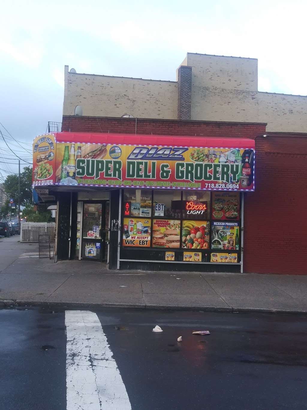 Diaz Deli & Grocery | 1077 White Plains Rd, Bronx, NY 10472, USA | Phone: (718) 828-0694