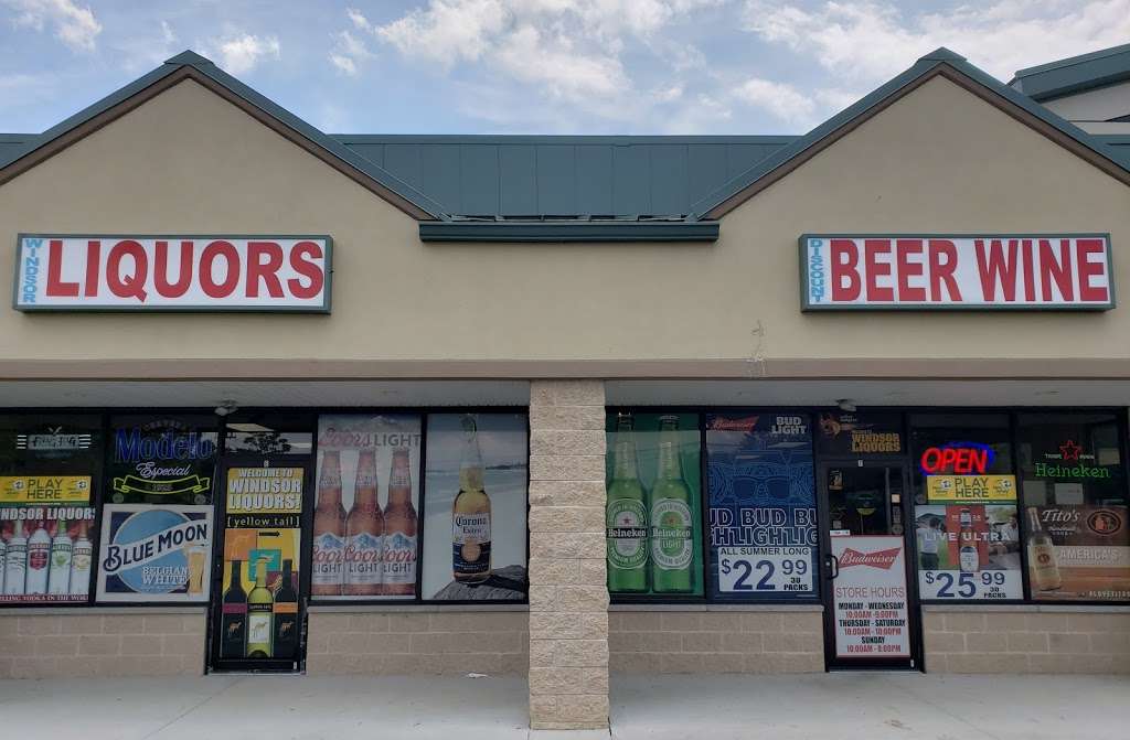 Windsor Liquors | 680 Route 33 E, East Windsor, NJ 08520, USA | Phone: (609) 630-2951