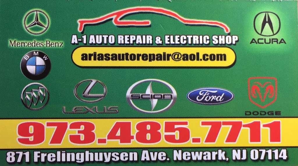 Arias Auto Repair & Electric | 871 Frelinghuysen Ave, Newark, NJ 07114, USA | Phone: (973) 485-7711