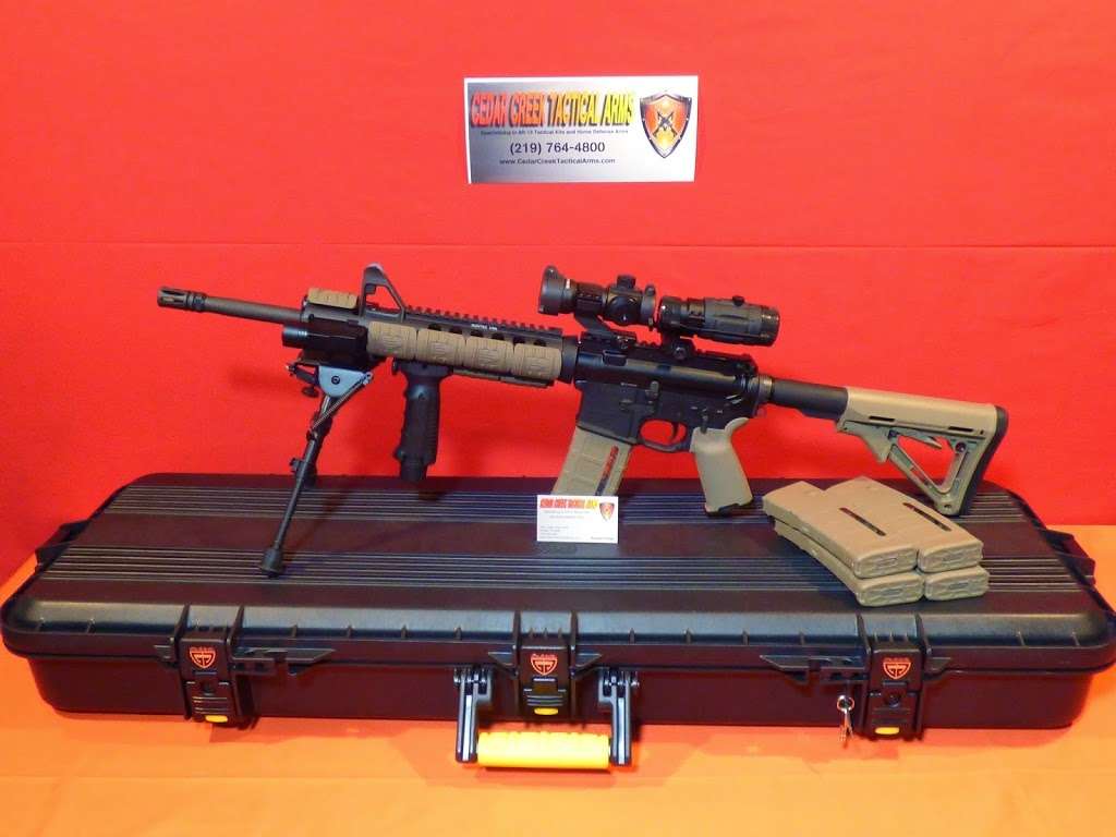 Cedar Creek Tactical Arms | 7391 Cedar Creek Cir, Portage, IN 46368, USA | Phone: (219) 762-7956