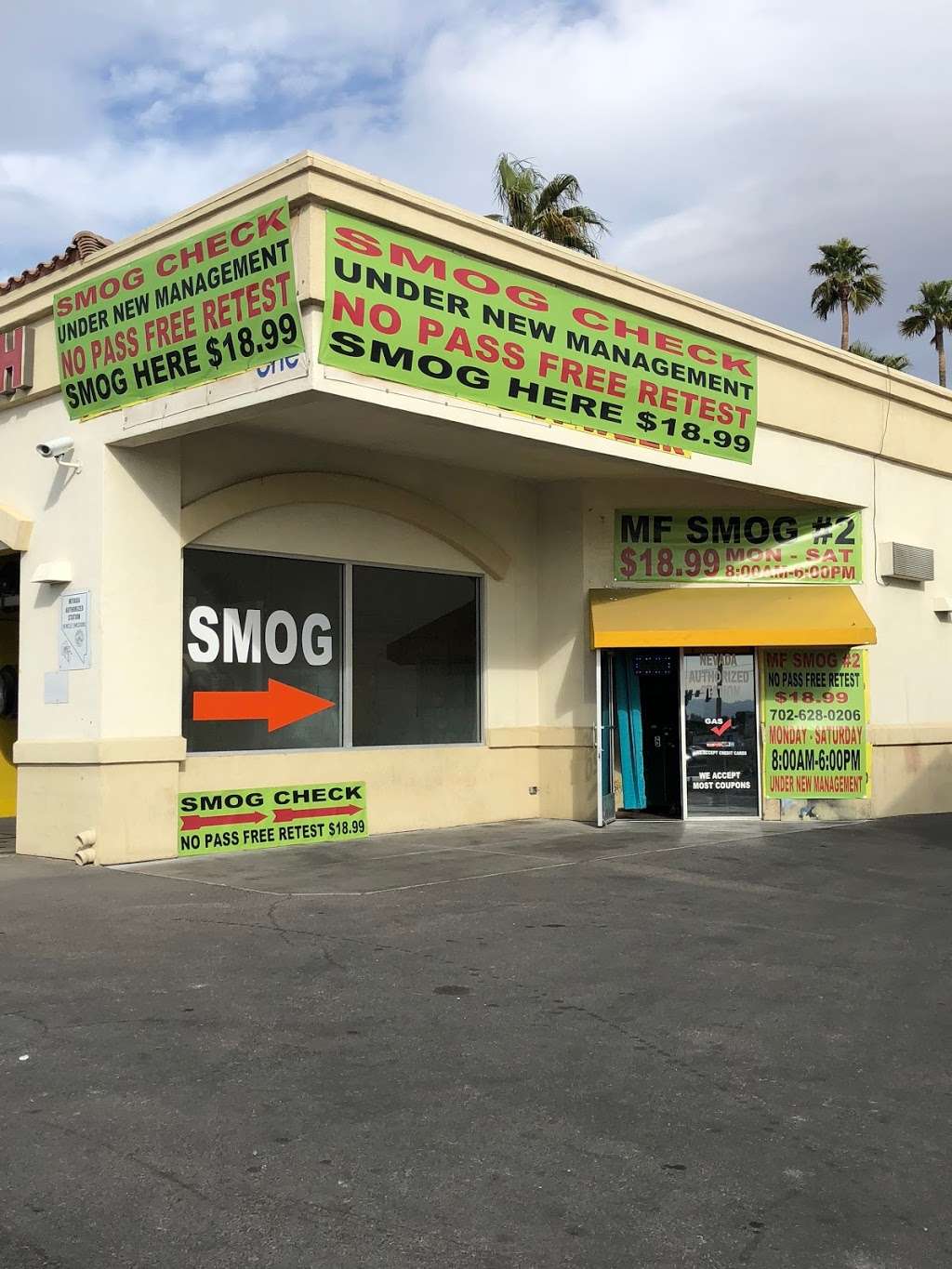 MF Smog # 2 | 4072, 300 W Lake Mead Blvd, North Las Vegas, NV 89030, USA | Phone: (702) 628-0206