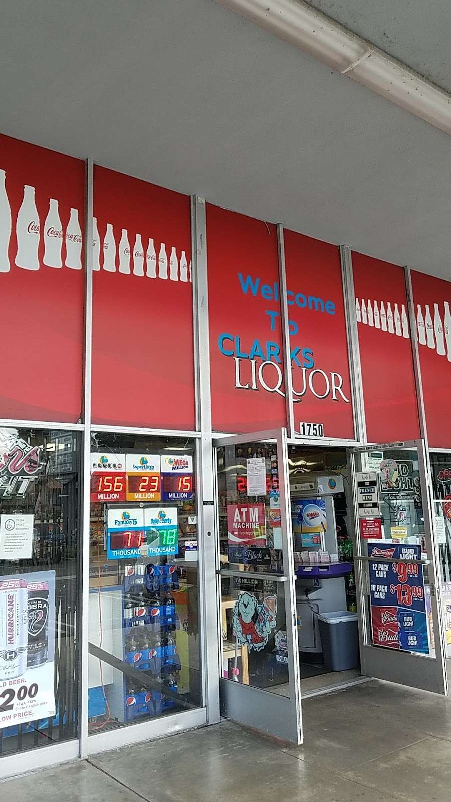 Clarks Liquor Market | 1750 Clark Ave, Long Beach, CA 90815, United States | Phone: (562) 343-2737