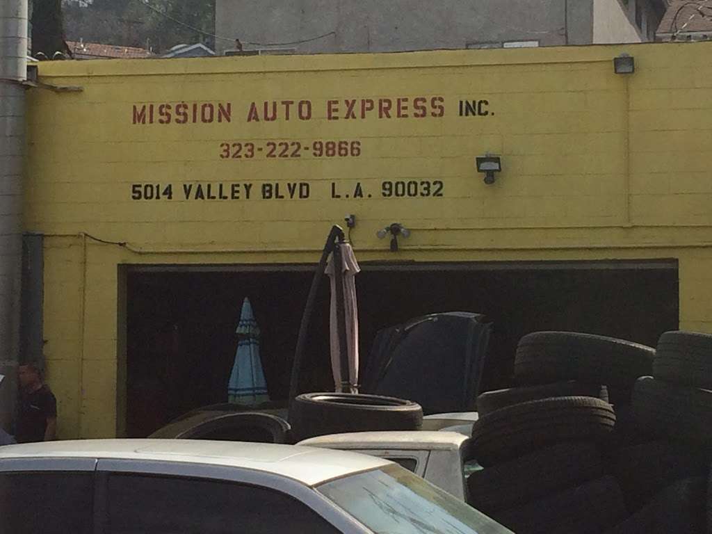 Mission Auto Express Inc | 5014 Valley Blvd, Los Angeles, CA 90032, USA | Phone: (323) 222-9866