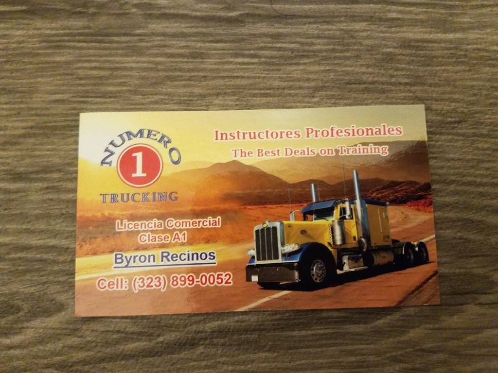 Numero 1 (Trucking School training) | 5701-5775 Slauson Ave, Los Angeles, CA 90011, USA | Phone: (323) 899-0052