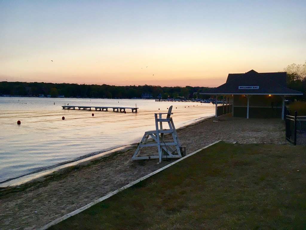 Williams Bay Beach | E Geneva St, Williams Bay, WI 53191, USA | Phone: (262) 245-2700