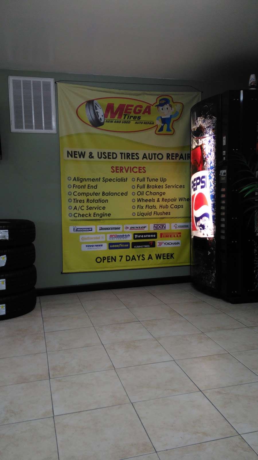 Mega Tires | 5520 Barker Cypress Rd, Houston, TX 77084, USA | Phone: (281) 345-2541