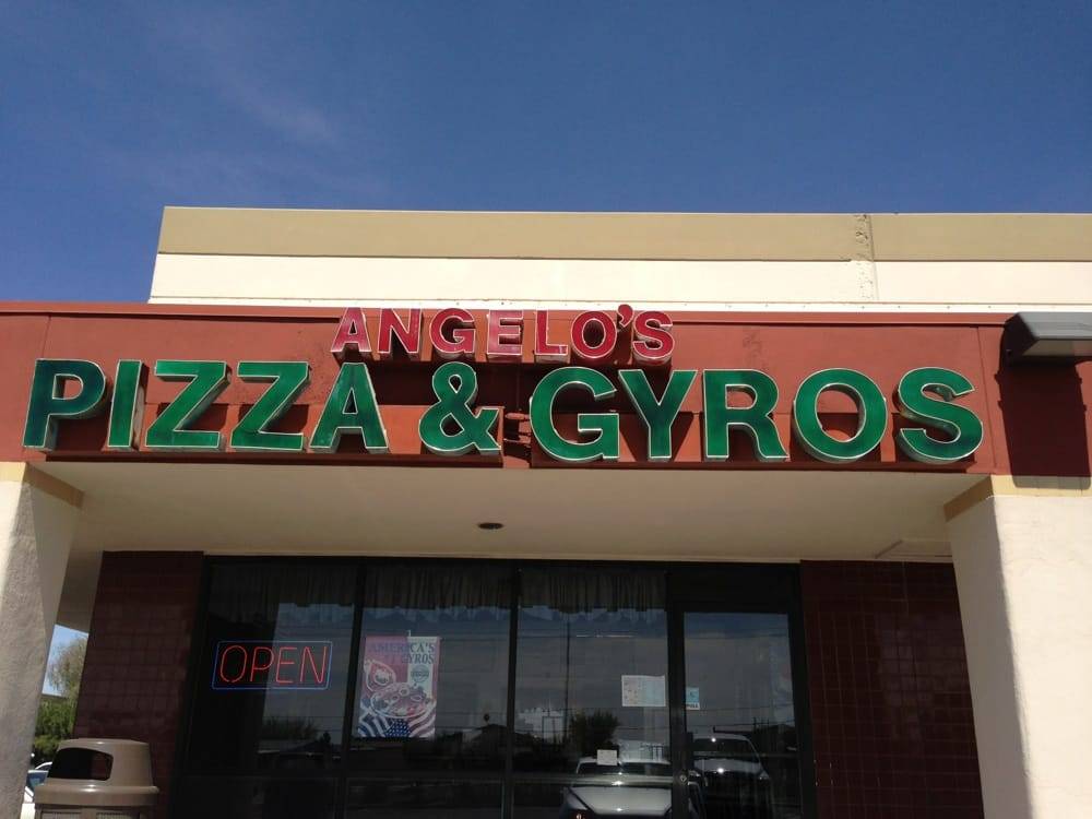 Angelos Pizza & Gyros | 2410 W Ruthrauff Rd # 170, Tucson, AZ 85705, USA | Phone: (520) 292-9868