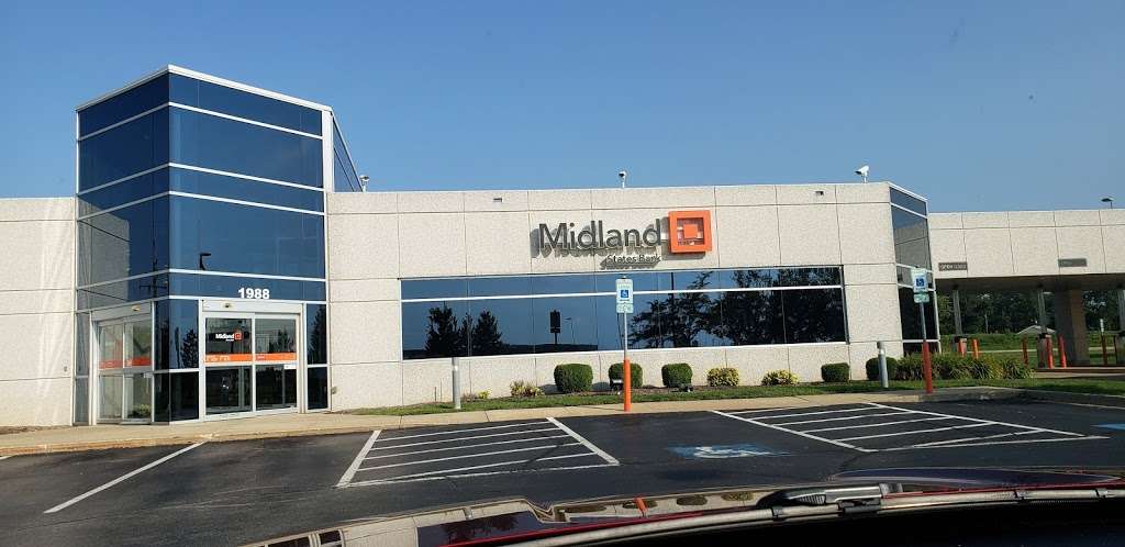 Midland States Bank - Belvidere Gateway Banking Center | 1988 Gateway Center Dr, Belvidere, IL 61008, USA | Phone: (815) 398-6500