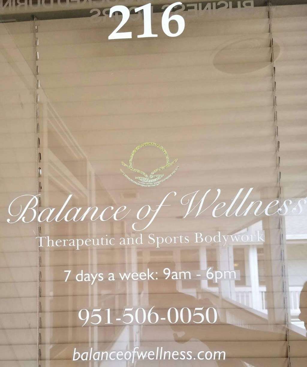 Balance of Wellness | 27403 Ynez Rd #216, Temecula, CA 92591, USA | Phone: (951) 506-0050