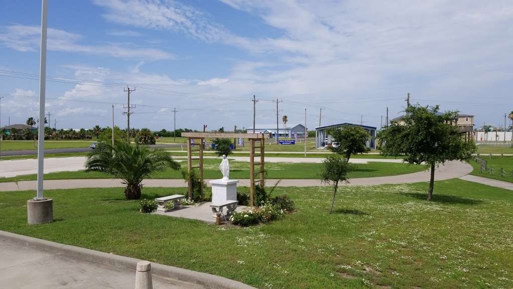 Our Lady By the Sea Catholic Church | 2400 State Hwy 87, Port Bolivar, TX 77650, USA | Phone: (409) 684-7119