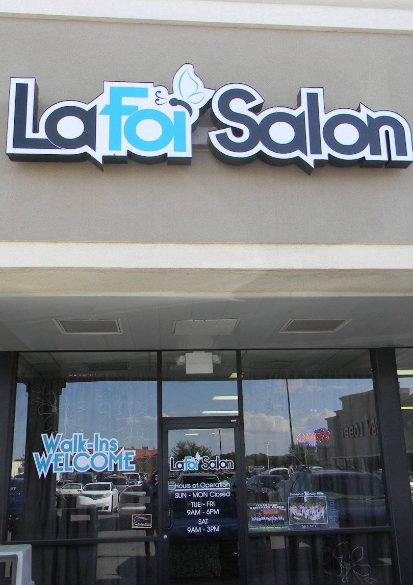 La Foi Salon | 6816 Slide Rd #10, Lubbock, TX 79424, USA | Phone: (806) 771-4545