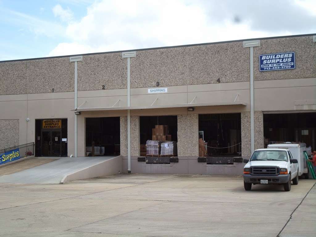 Builders Surplus-Houston, Texas | 4660 Pine Timbers St #100, Houston, TX 77041, USA | Phone: (713) 462-3700